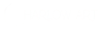 harlow art white